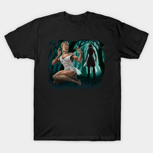 Running Scared T-Shirt by MalSemmensArt